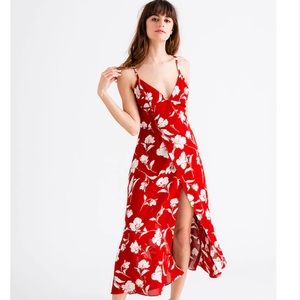 Petite Studio Carly Dress with Red Floral
